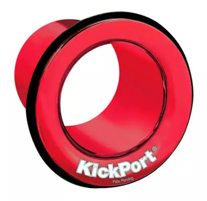 KickPort - KP2 - Bass Drum Port - Red